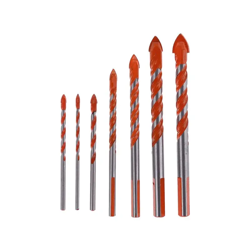 5Pcs/7Pcs Triangle Handle Alloy Multifunctional Drill Bits 3-12mm Blade Diameter for Electric Drill Accessories 5Pcs/7Pcs Triangle Handle Alloy Multifunctional Drill Bits 3-12mm Blade Diameter for Electric Drill Accessories