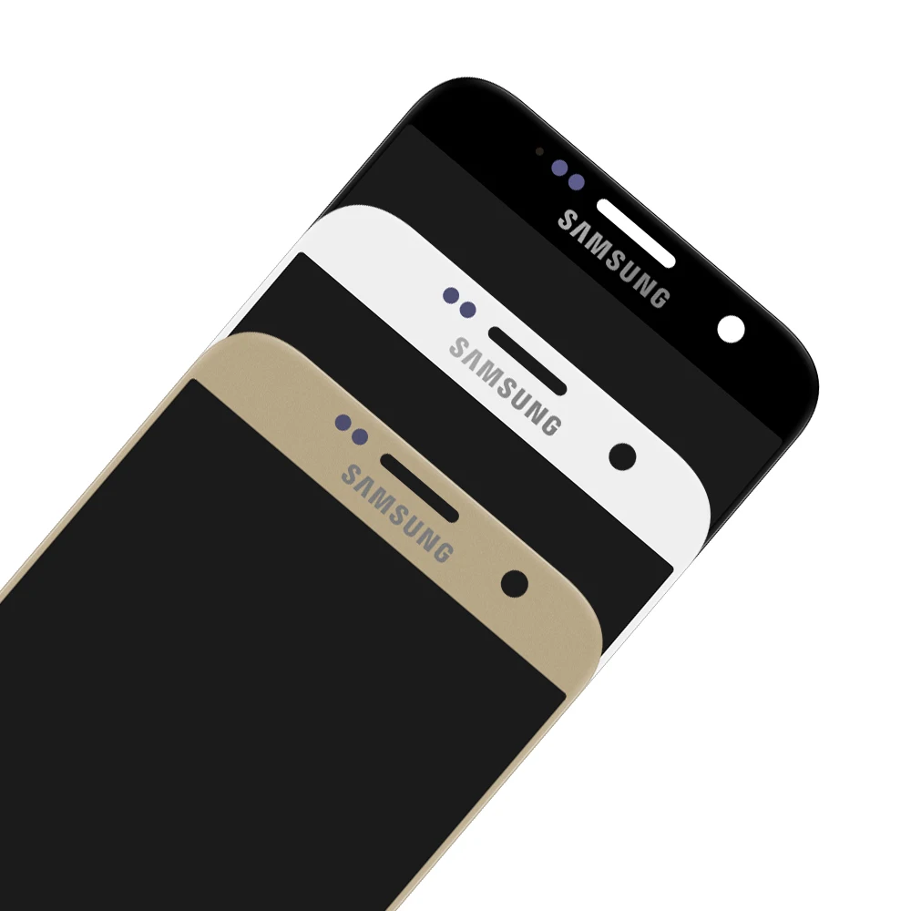 ЖК-дисплей для samsung Galaxy S7 Плоский ЖК-дисплей G930 G930F сенсорный экран дигитайзер Запасные части супер AMOLED