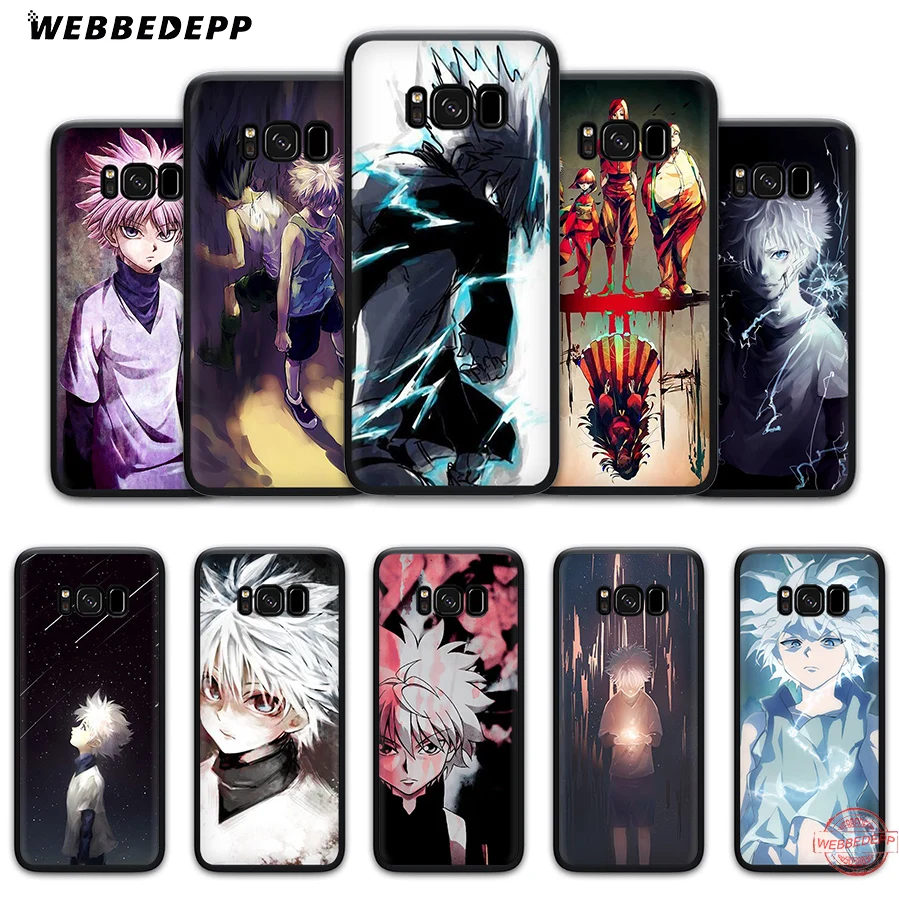 WEBBEDEPP Japan Anime Hunter X Soft Case for Samsung J4 J6 Prime Plus J8 2018 J7 Dou A20E A70S A51 A71 A81 A91 | Мобильные телефоны