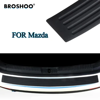 

BROSHOO Car Styling Rubber Rear Guard Bumper Trunk Protector Trim Cover Strip For Mazda MPV 323 626 629 MX-5 CX-7 CX-9 Mazda 6 5