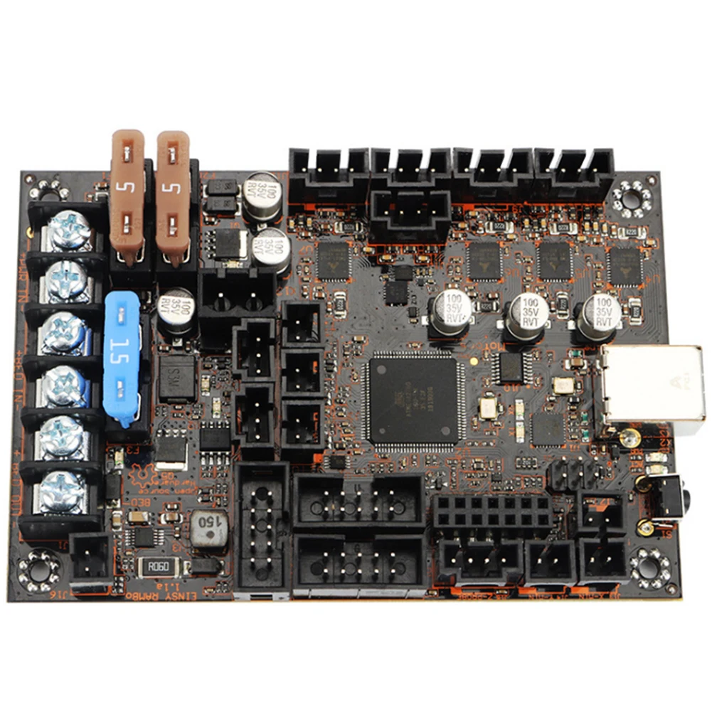 

Mainboard Controller Stable 3Pin 4 Outputs 1.1a Replacement Motherboard Mini 3D Printer TMC2130 Stepper Driver For Prusa I3 MK3
