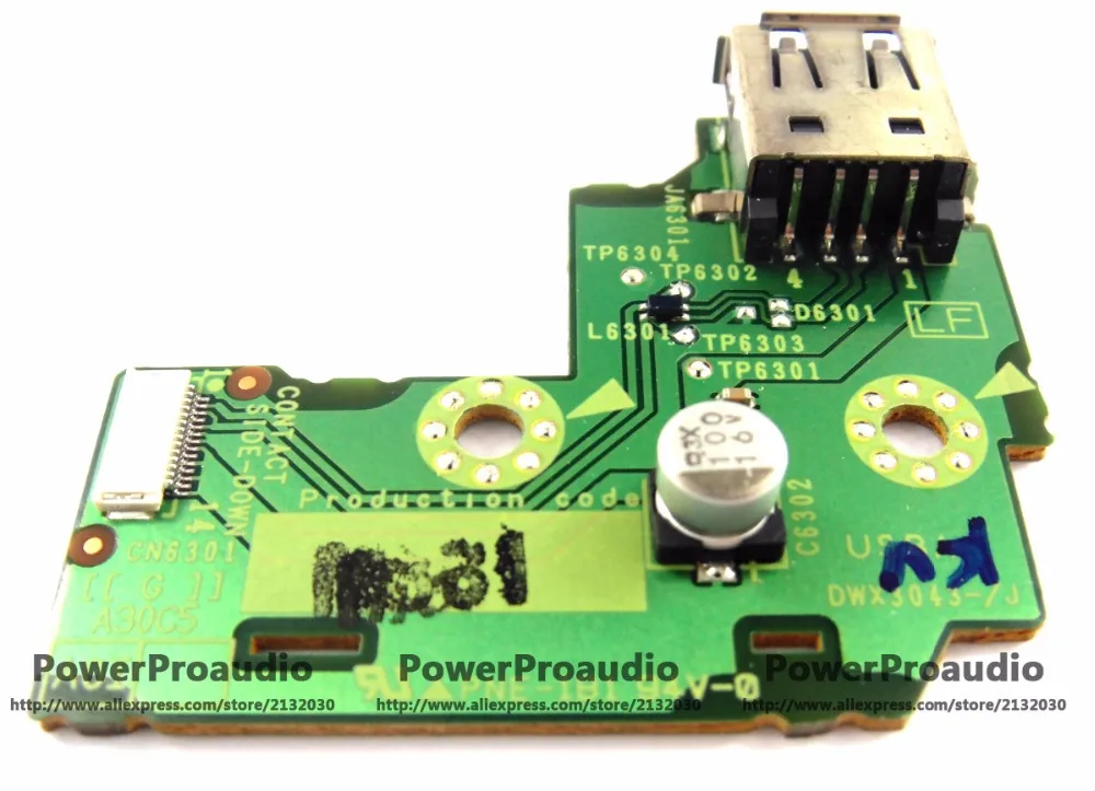Spare part CDJ2000 USB connector PCB baord ASSY DWX3043