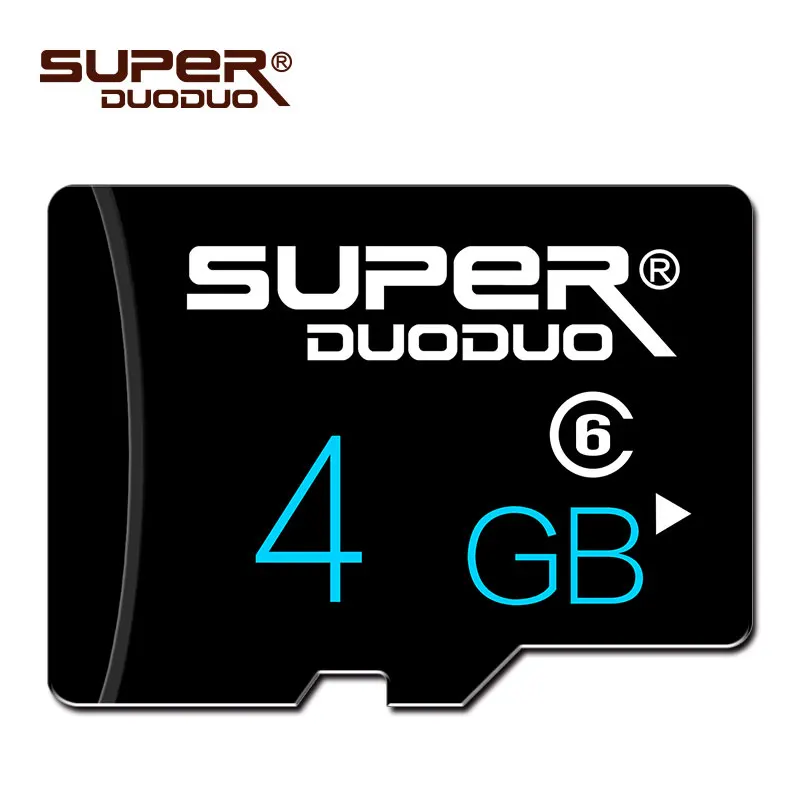 4GB Class 6 Высокоскоростная карта Micro SD 4 ГБ 8 ГБ 16 ГБ 32 ГБ 64 Гб карта памяти MicroSD C10 TF карта cartao de memoria для камеры телефона - Емкость: 4GB Class 6