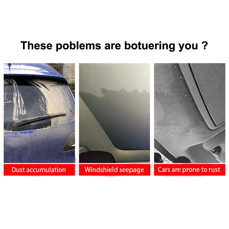 Car Windshield Sound Insulation Sealed Strip Stickers For Peugeot 307 206 308 407 207 3008 406 208 508 301 2008 408 5008