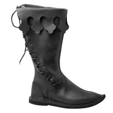 Мужские кожаные сапоги-трубы смешанных цветов; обувь средней высоты с перекрестной шнуровкой в стиле ретро для костюмированной вечеринки; классические ботинки на платформе;# ZB