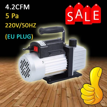 

Vacuum Pump 4.2CFM 1/3HP Single Stage Air Conditioning Refrigeration Vacuum 5Pa
