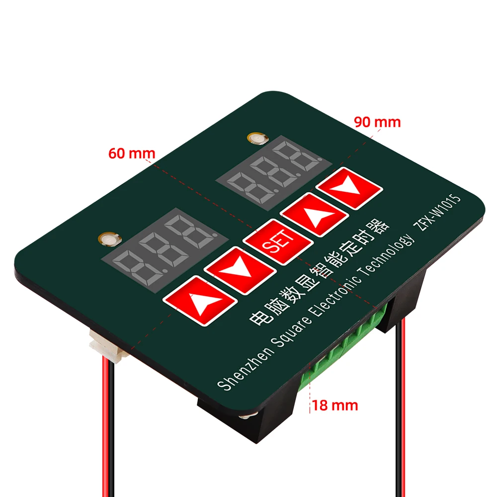 Controlador de Temperatura, Ajustável, ZFX-W1015, 12V, 24V, 220V