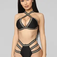 LS6245 импортные товары, женский европейский и американский стиль,, бикини с принтом, комплект из двух предметов