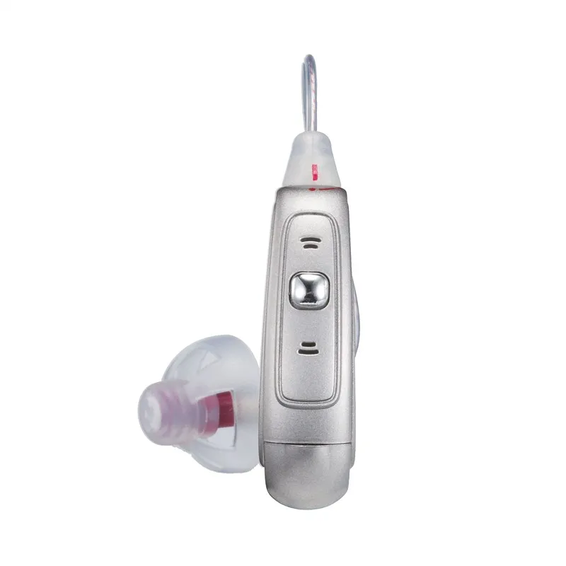  Digital Hearing Aid Portable Mini behind the Ear Invisible Personal Sound Amplifier Adjustable Hear