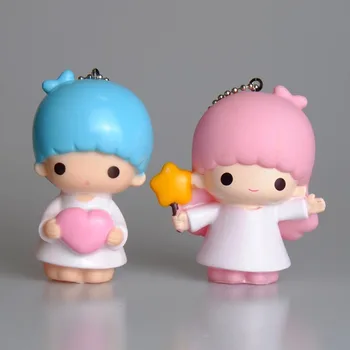 

Angel Mini Doll Keychain Boy Girl Backpack Pendant PVC Doll Desktop decoration