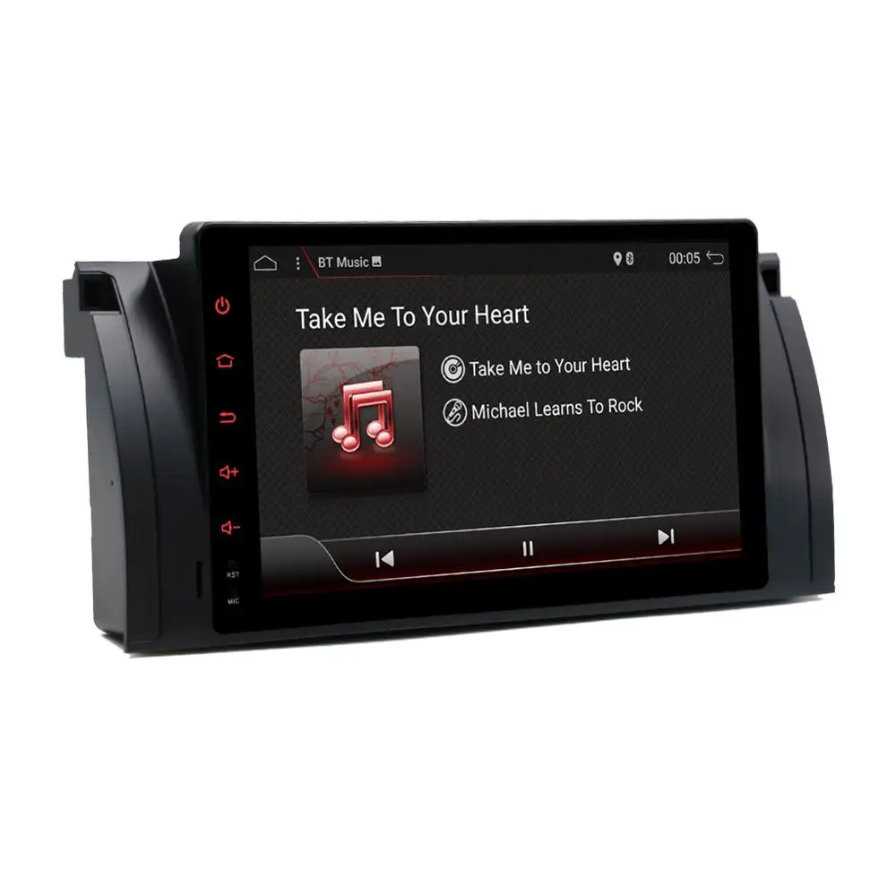 Best Bosion Android 9.0 GPS Navi Car DVD Multimedia Player for BMW E53 X5 E39 5 97-06 with Wifi 3G BT RDS Radio 2G ROM 9" Full Touch 2
