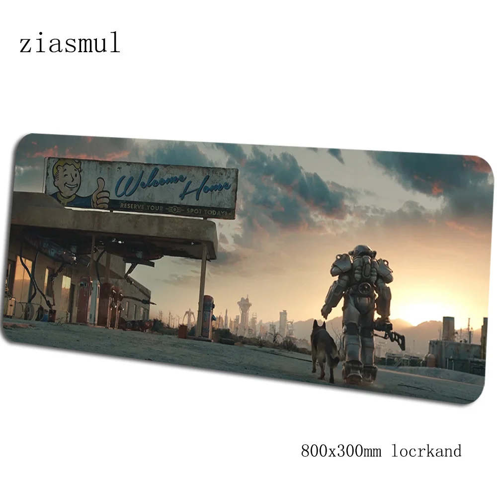 Fallout mouse pad 80x30cm esteiras presente computador