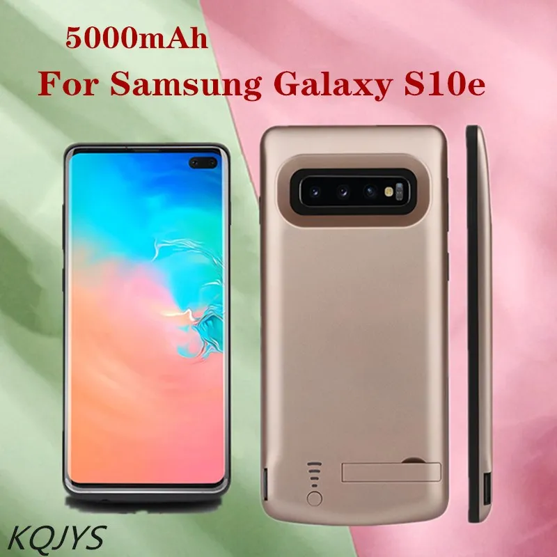 

KQJYS Extenal Power Bank Battery Charger Cases for Samsung S10e Portable Charging Cover Power Case for Galaxy S10e Battery Case