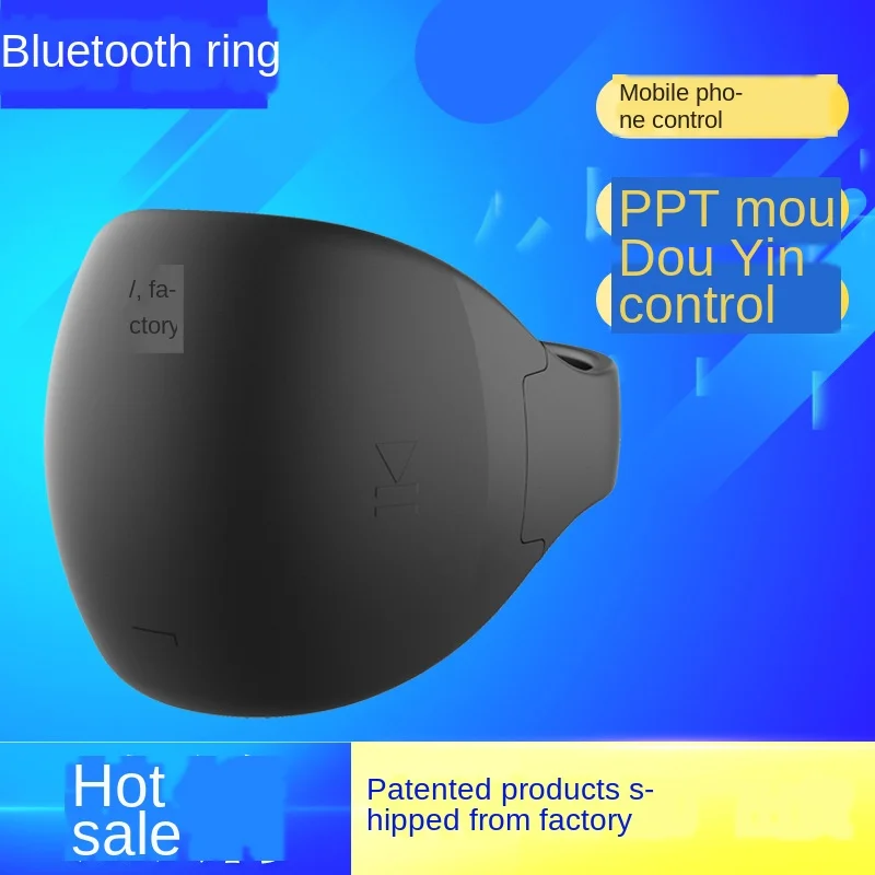 

Bluetooth 5.0 Ring Remote Control PPT Age-Turner Mouse Bluetooth Mobile Phone Remote Control