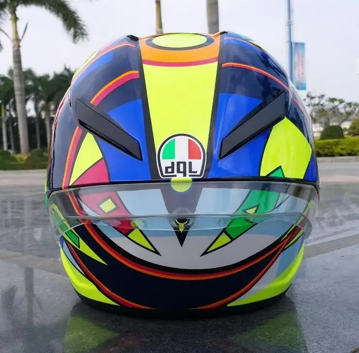 DQL мотоциклетный шлем Мужской автомобиль четыре сезона бутик мотоцикл хвост автомобиль Зимний шлем
