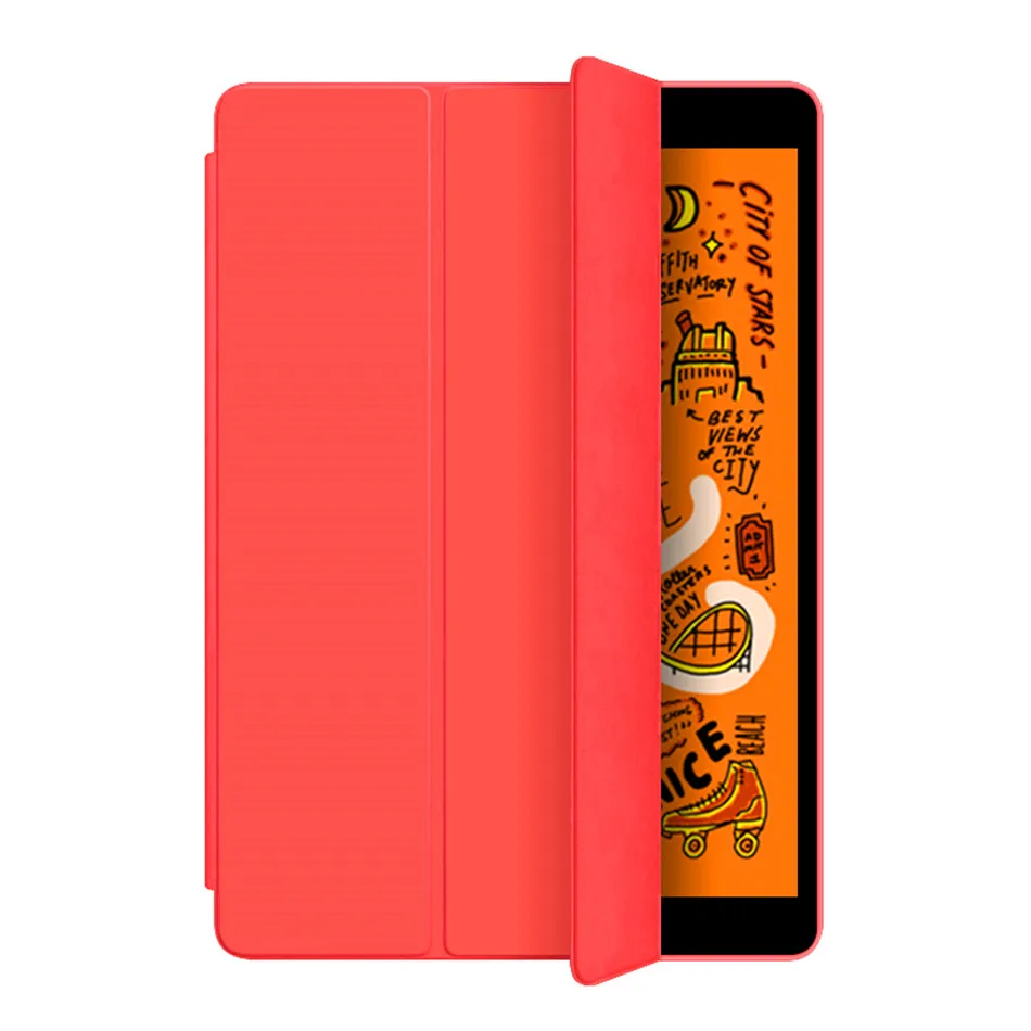 Чехол для iPad 10,2 7-го поколения Funda Тонкий Магнитный откидной складной Стенд силиконовый мягкий умный чехол для iPad 10,2 чехол