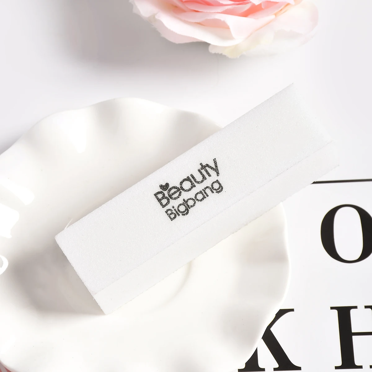 BEAUTYBIGBANG 9,4*2,5*2,5 см Губка пилка для ногтей белый шлифовальный буферный блок для ногтей лак для ногтей Лайм a ongle nagelvijl paznokci