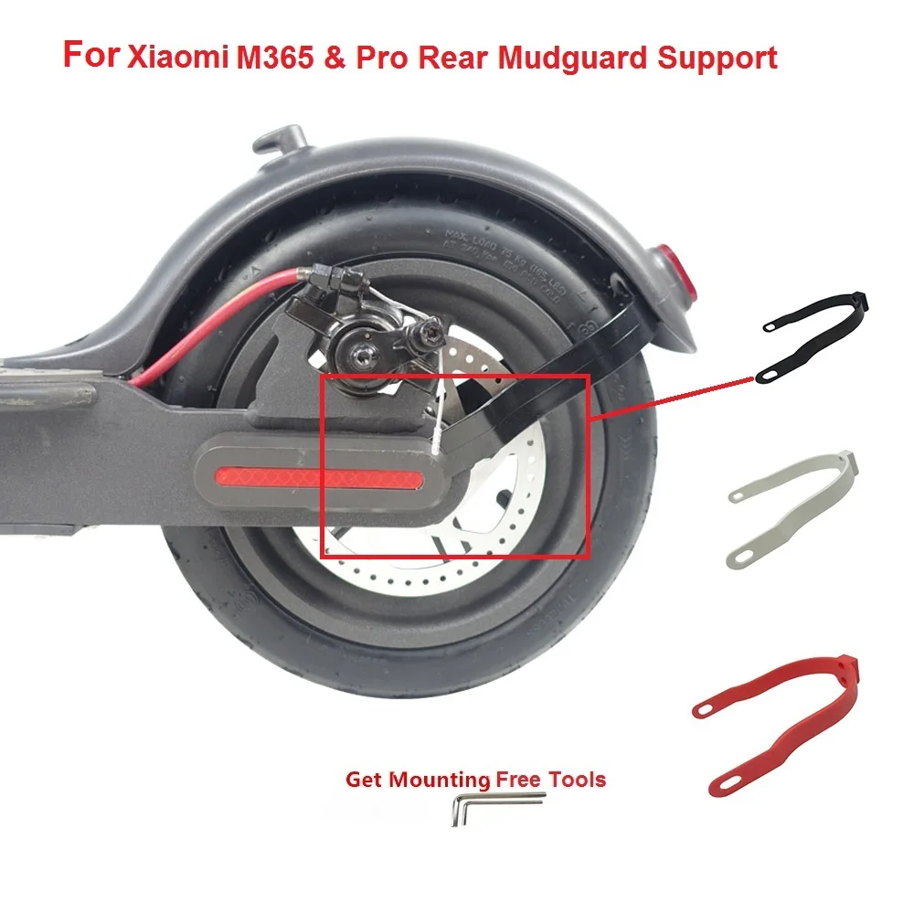 Дизайн Модернизированный задний брызговик поддержка винта крепления высокой плотности нейлон для Xiaomi M365/Pro электрический скутер крыло кронштейн