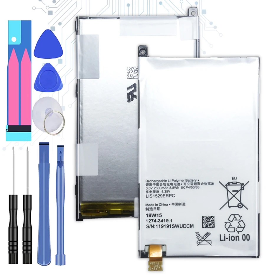 Мобильный телефон Аккумулятор для Sony Xperia Z1 Compact Mini Z1mini D5503 M51w SO-04F сменный