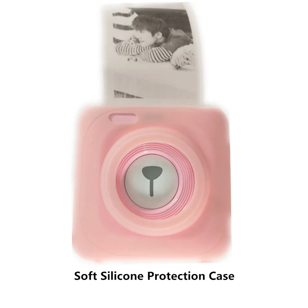 Soft silicone protection case for peripage printer