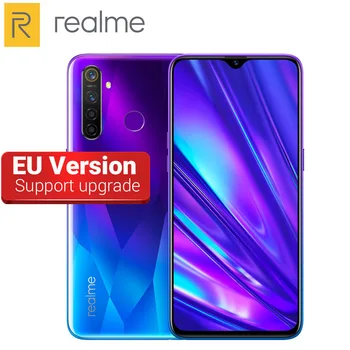 Перейти на Алиэкспресс и купить Европейская версия 6,3 дюйма Realme 5 Pro 48MP Quad Camera мобильный телефон 8 ГБ ОЗУ 128 Гб ПЗУ 4035 мАч Восьмиядерный Snapdragon 712 4G смартфон
