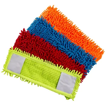 

4Pcs Home Cleaning Pad Refill Household Dust Mop Head Replacement Suitable For Cleaning The Floor Soft Texture
