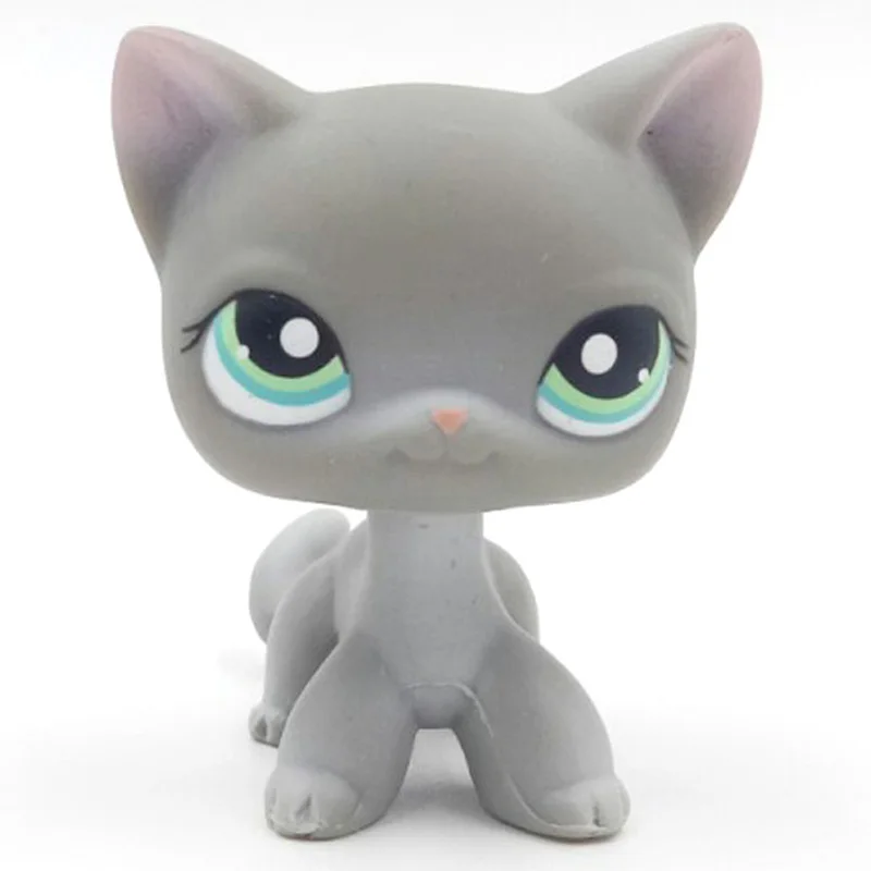 pet shop lps toys литл пет шоп игрушки лпс стоячки стоят маленьких короткошерстая кошка собака колли кокер-спаниель такса дог подарок игрушки для детей - Цвет: 126