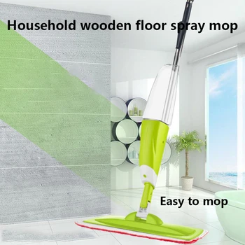 

1 Pcs Hot Lazy Mop Various High Quality Microfibre Pad Magic Floor Spray Mop Water Cleaner Multifunctional Hand-free Flat Mop