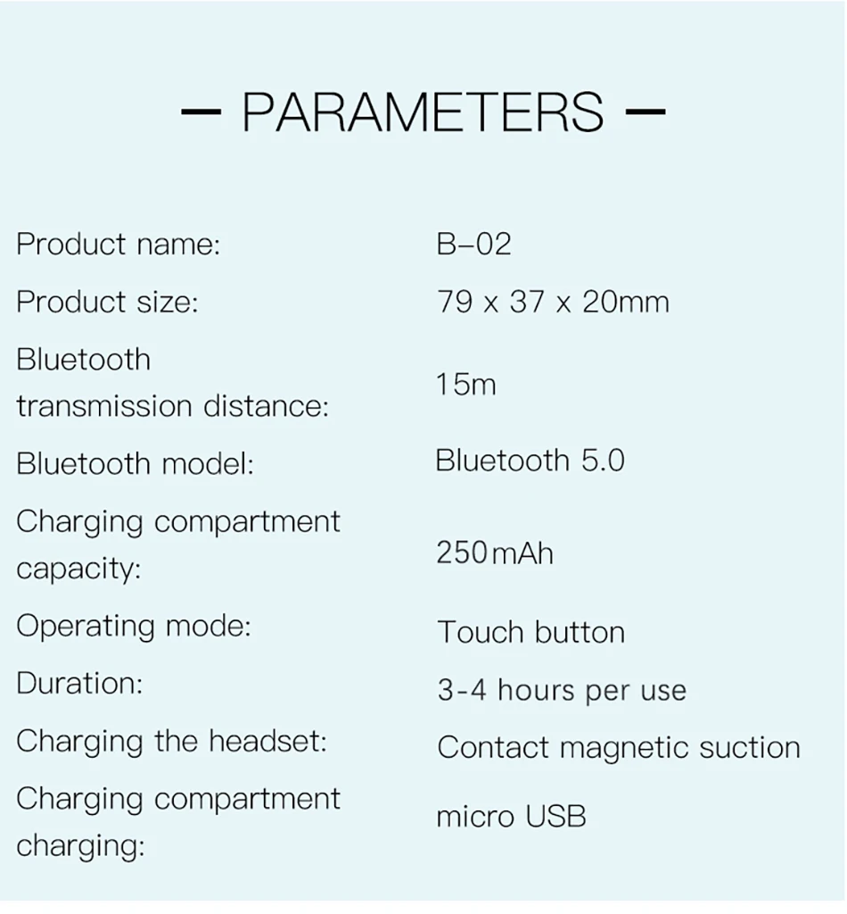 TWS Bluetooth earphone Bluetooth 5 0 Wireless Stereo Earbuds Sport Waterproof Headset with microphone Car model earphone