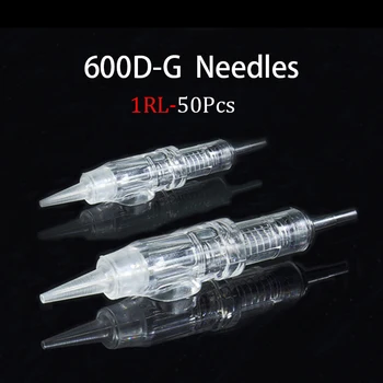 

Tattoo Needle Dermografo 1RL Disposable Sterilized Permanent Makeup Cartridge Needles Tips For Eyebrow Lip Agulha Easy Click