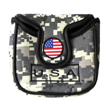 

Golf Mallet Putter Head Cover Protector Bag with Magnetic Closure