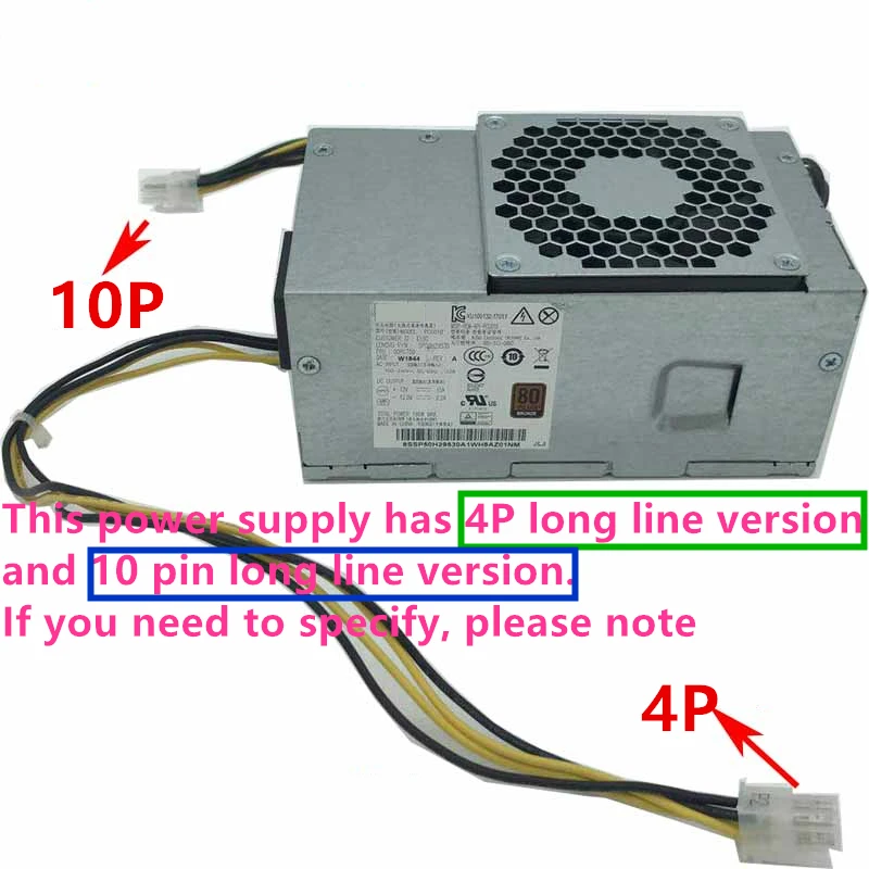 For Lenovo 10Pin 180W Power Supply PCE025 PCE010 PCG010