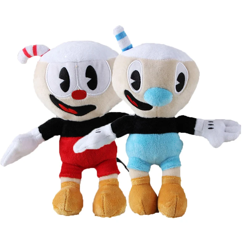 25 см Приключения Игра Cuphead плюшевая игрушка Mugman The Devil легендарные плюшевые куклы