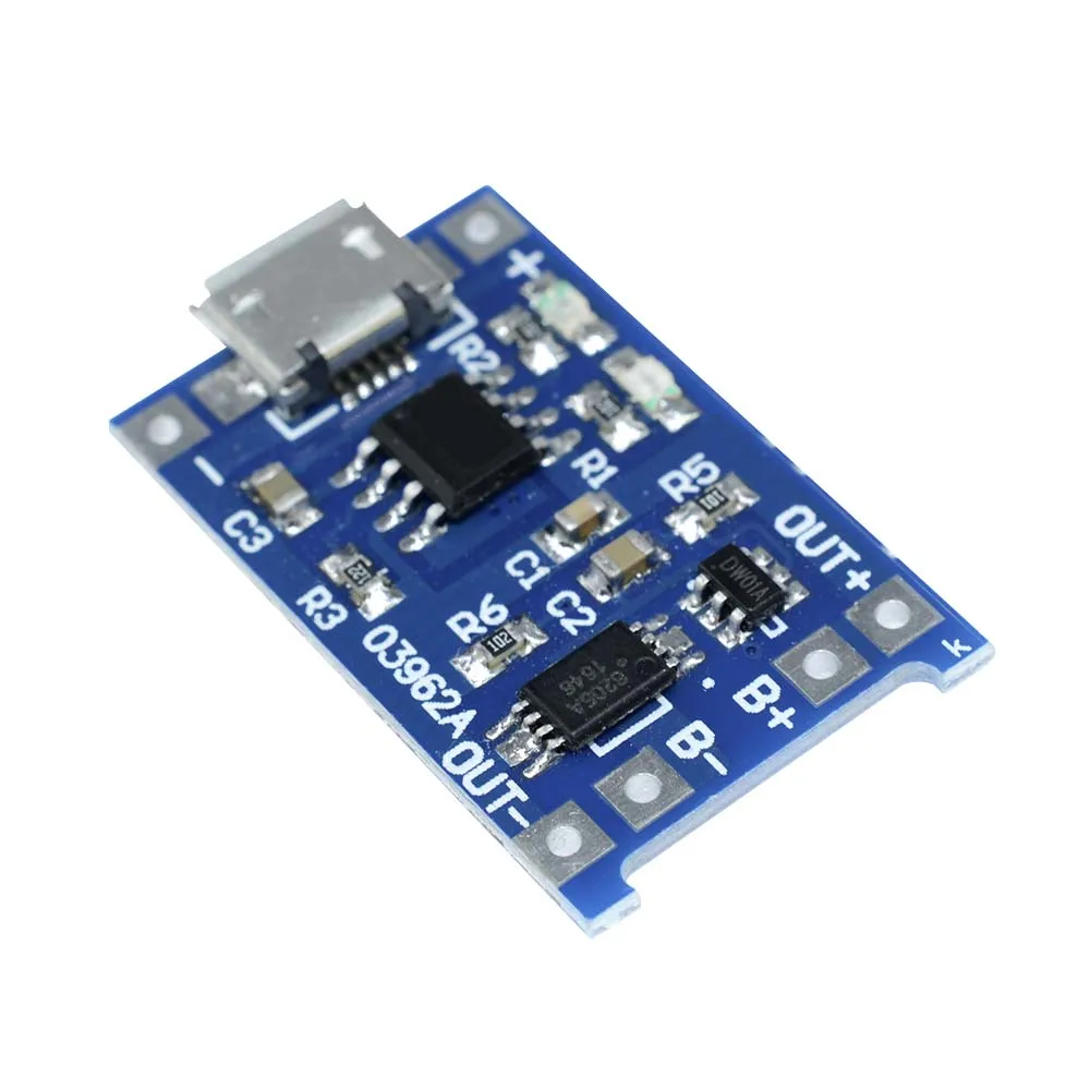 5 шт. BMS 5V 1A 18650 литиевая батарея зарядное устройство мини/Micro USB TYPE C зарядка с
