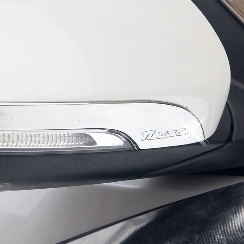 途胜后视镜饰条红银