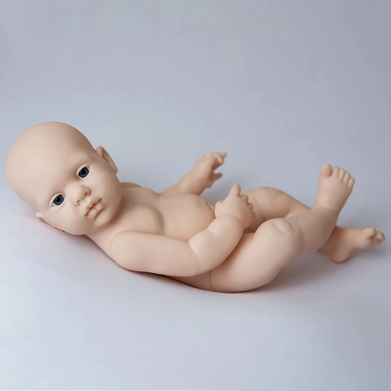 SILICONE Blinkin Girl Full-Body Silicone Reborn Doll Kit