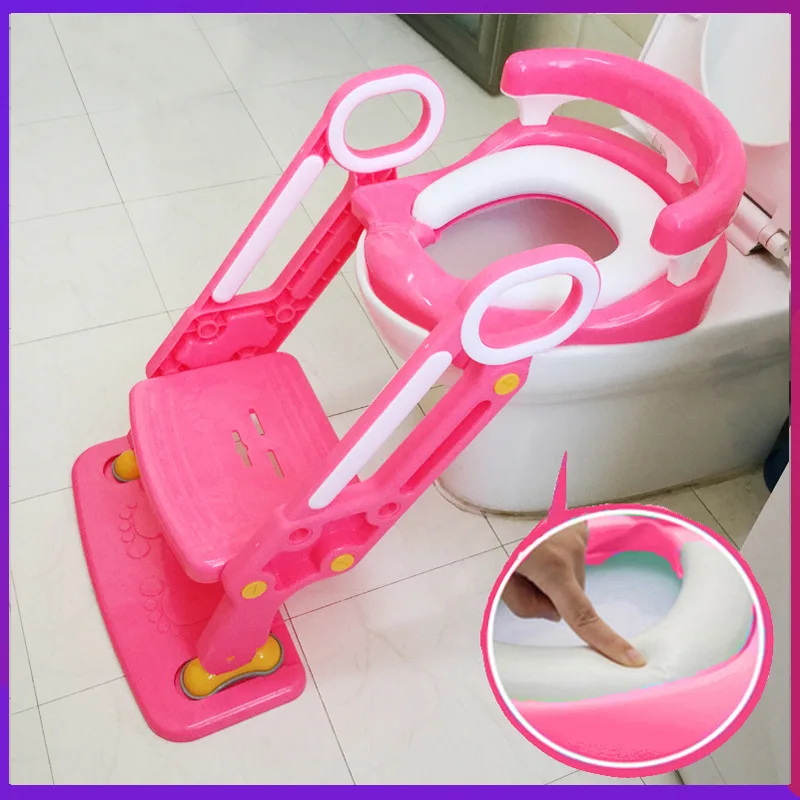 

Toilet for Kids Toilet Seat Infant Potty Chair Toilet Seat Men And Women Baby Toilet Extra-large No. Chamber Pot Ladder