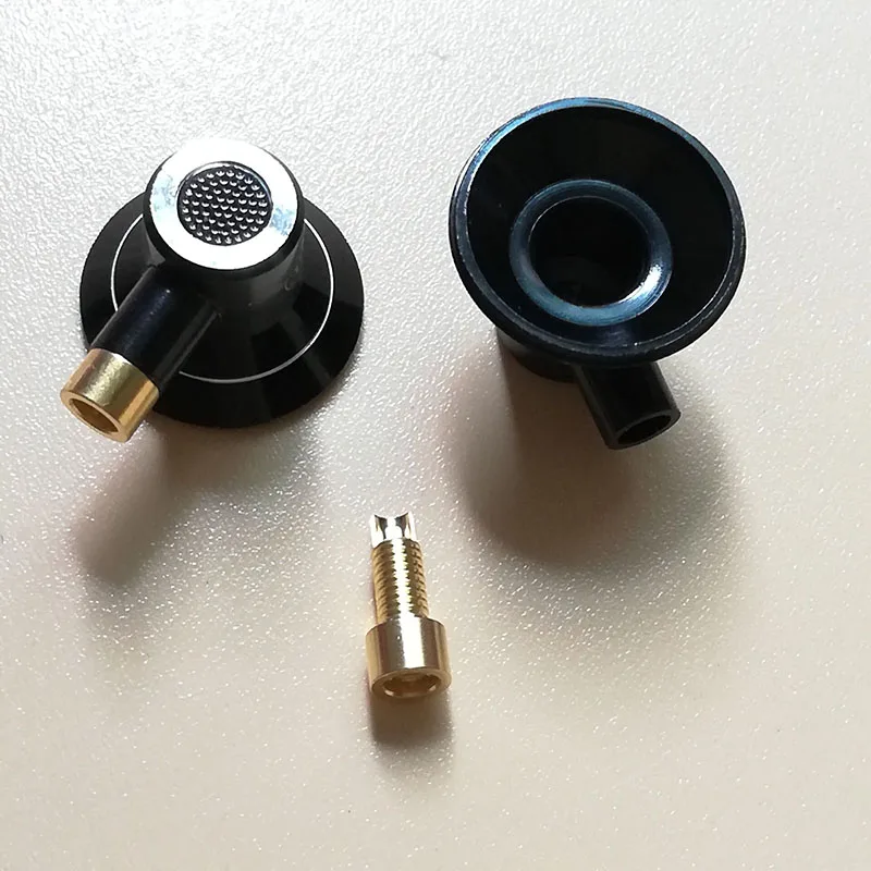 Metal headphone shell 15 4mm speaker unit driver and 2 pcs mmcx pin for diy earphone headset