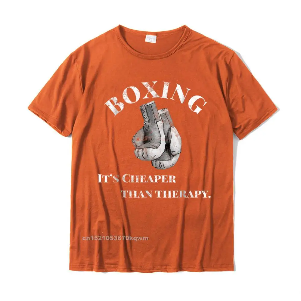 Design T-shirts 2021 New Short Sleeve Casual Pure Cotton Crew Neck Men's Tops T Shirt cosie Tops & Tees Summer Fall Funny Boxing T Shirt Cheaper than Therapy__3248 orange