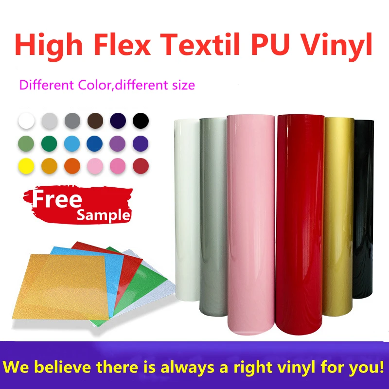 wholesale pu heat transfer paper vinyl film t shirt iron on htv printing textiles cricut film heat press vinyl for sportswear printer parts aliexpress