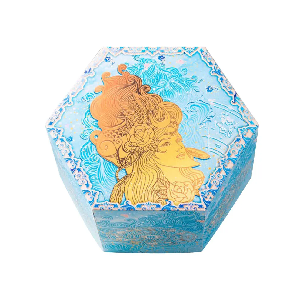 Флуоресцентный сюрприз любовь взрыв коробка подарок созвездия для юбилея