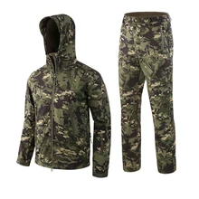 Мужские уличные водонепроницаемые куртки TAD V 5,0 XS Softshell охотничий наряд Термоодежда Тактический походный спортивный костюм