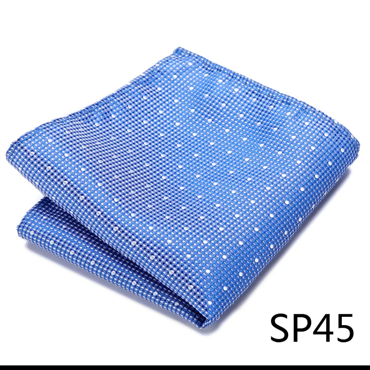 Newest style  Brand Factory Sale Top grade  Pocket Square Paisley Dropshipping Clothing accessories Memorial Day Fit Workplace