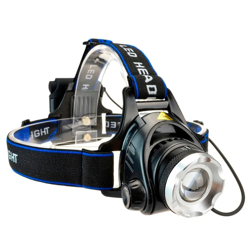 Power Led Headlight Waterproof Headlamp 4000 lumen NEW xml t6 Head Lamp Torch use 4 AA Battery Hunting Fishing Light | Освещение