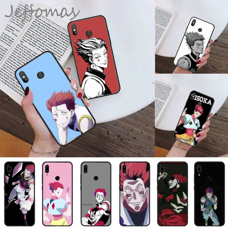 

Hisoka Anime Hunter X hunter Phone Case For Xiaomi Redmi note 4 4X 8T 9 9s 10 K20 K30 cc9 9t pro lite max