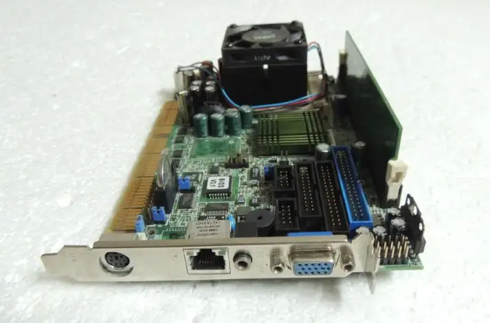 OK оригинальная Встроенная плата IPC PCISA-3716EV-R3 Промышленная материнская плата половинного размера cpu карта PCISA-3716 материнская плата с процессор ОЗУ