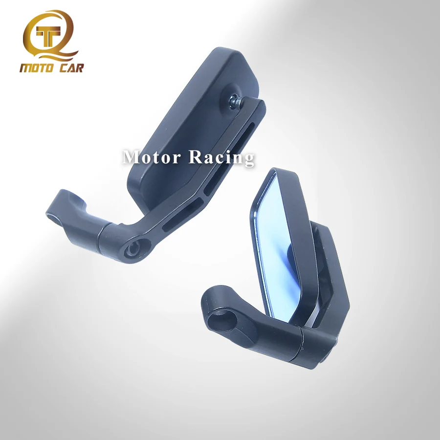 

Universal Motorcycle 7/8" Mirror Rear Handle Bar End Rear Side View Rearview Mirror Folding for Suzuki Honda Kawasaki Yamaha BMW