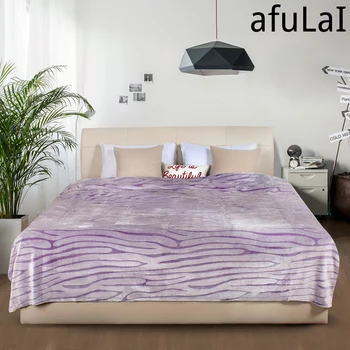 

afuLaI Bed Fleece Blanket Flannel Soft Throw Bedspread Coral Quilt Nap Pet Blankets for Bed