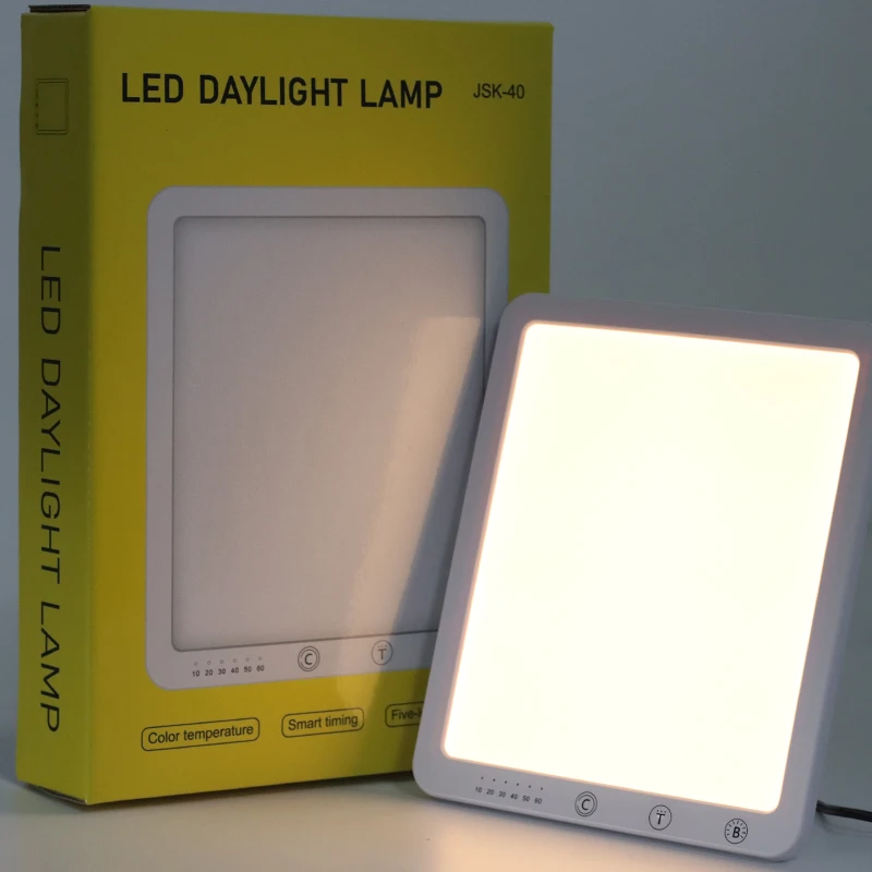 2020 Latest EU/US/UK Sad Lamp Phototherapy Bionic Solar Light Touch Therapy Depression Anti-fatigue | Компьютеры и офис