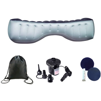 

Air Bed Soft Inflatable Convenient Back Seat Picnic Foldable Camping Cushion Sealed Car Mattress Interval Pad Travel Quick